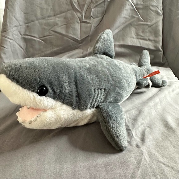 WILD REPUBLIC Gray Shark Plush 15" - Picture 3 of 13